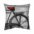 Begin Home Decor 20 x 20 in. Rear Bicycle-Double Sided Print Indoor Pillow 5541-2020-TR59-1